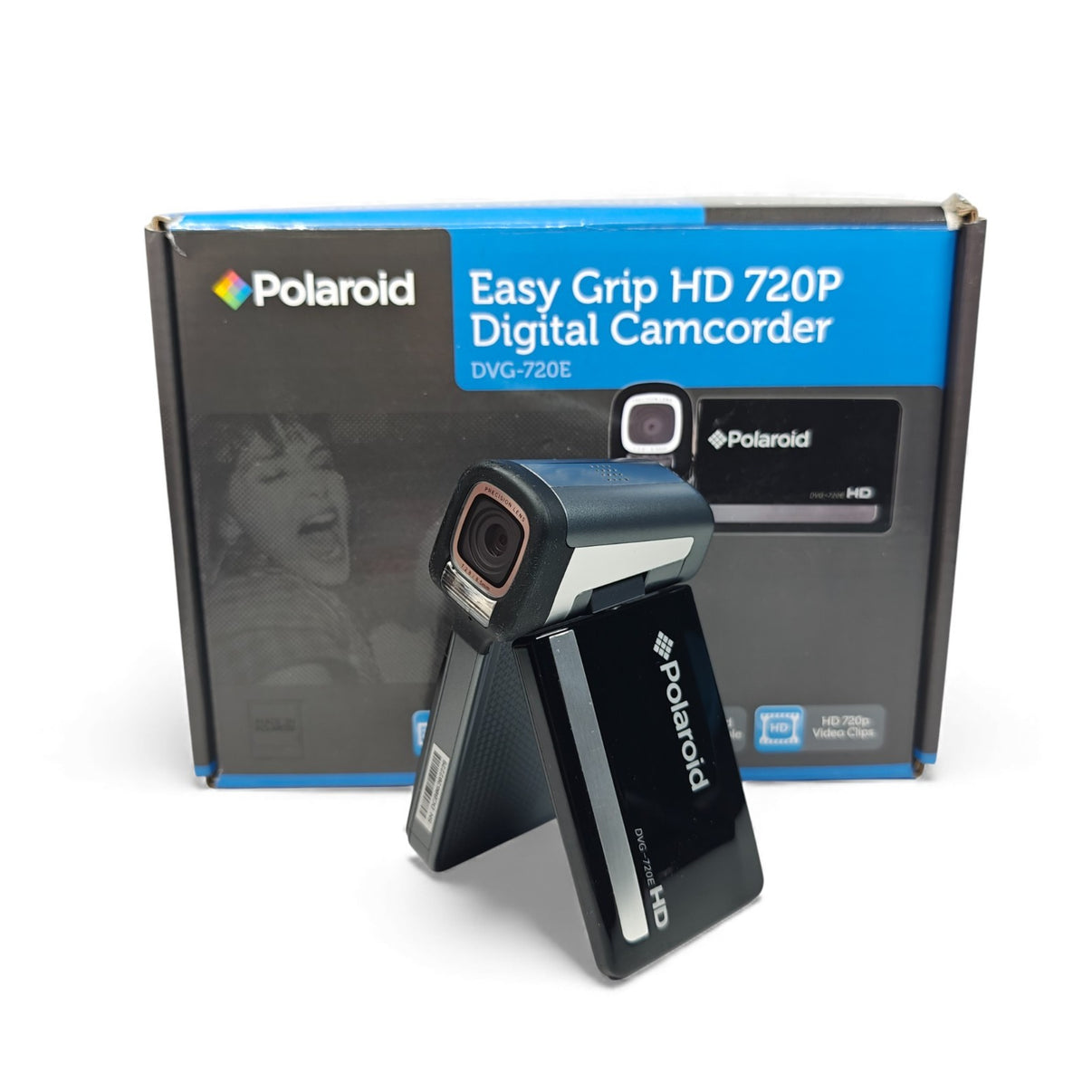 Polaroid DVG-720E Camcorder 720P HD Handheld Pocket Video Camera Boxed - Native Sole Cameras