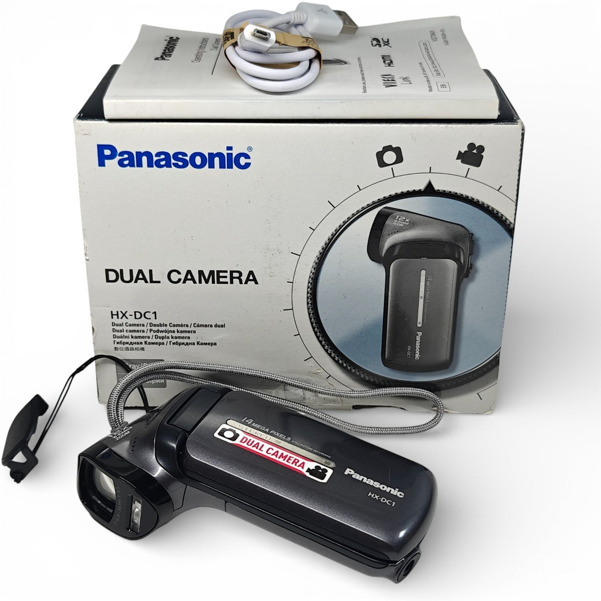 Panasonic HX-DC1 Camcorder Full HD 1080p CMOS 14MP Digital Video Camera - Boxed - Native Sole Cameras