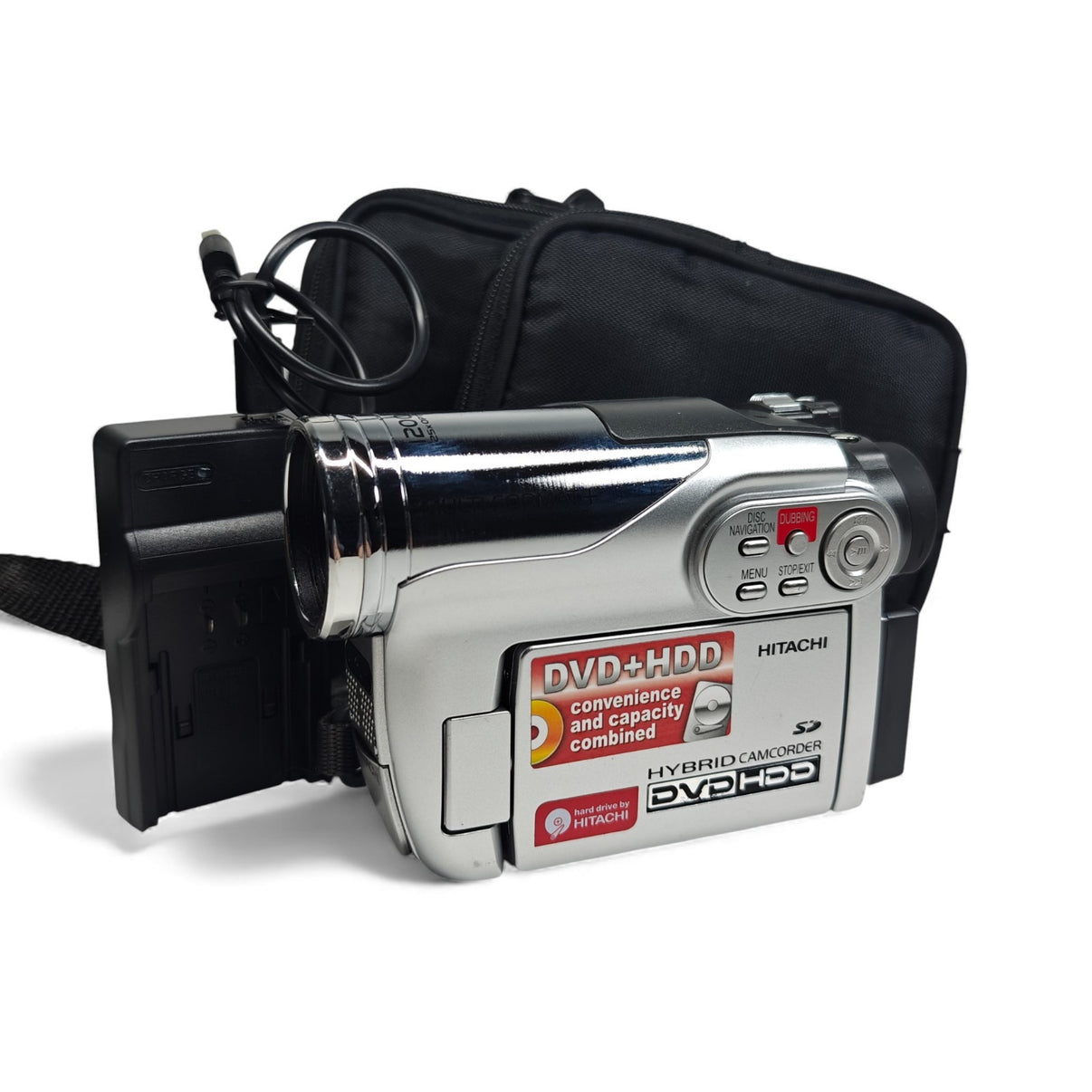 Hitachi DZ-HS300E Camcorder DVD & 8GB HDD Handheld Video Camera + Charger - Native Sole Cameras