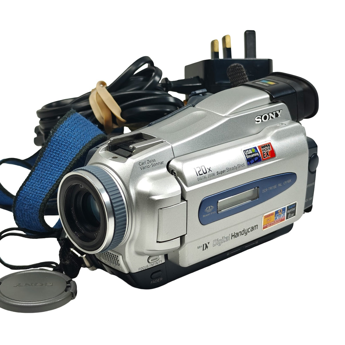 Sony Digital Handycam DCR-TRV18E Camcorder MiniDV Tape 120x Zoom + Charger - Native Sole Cameras