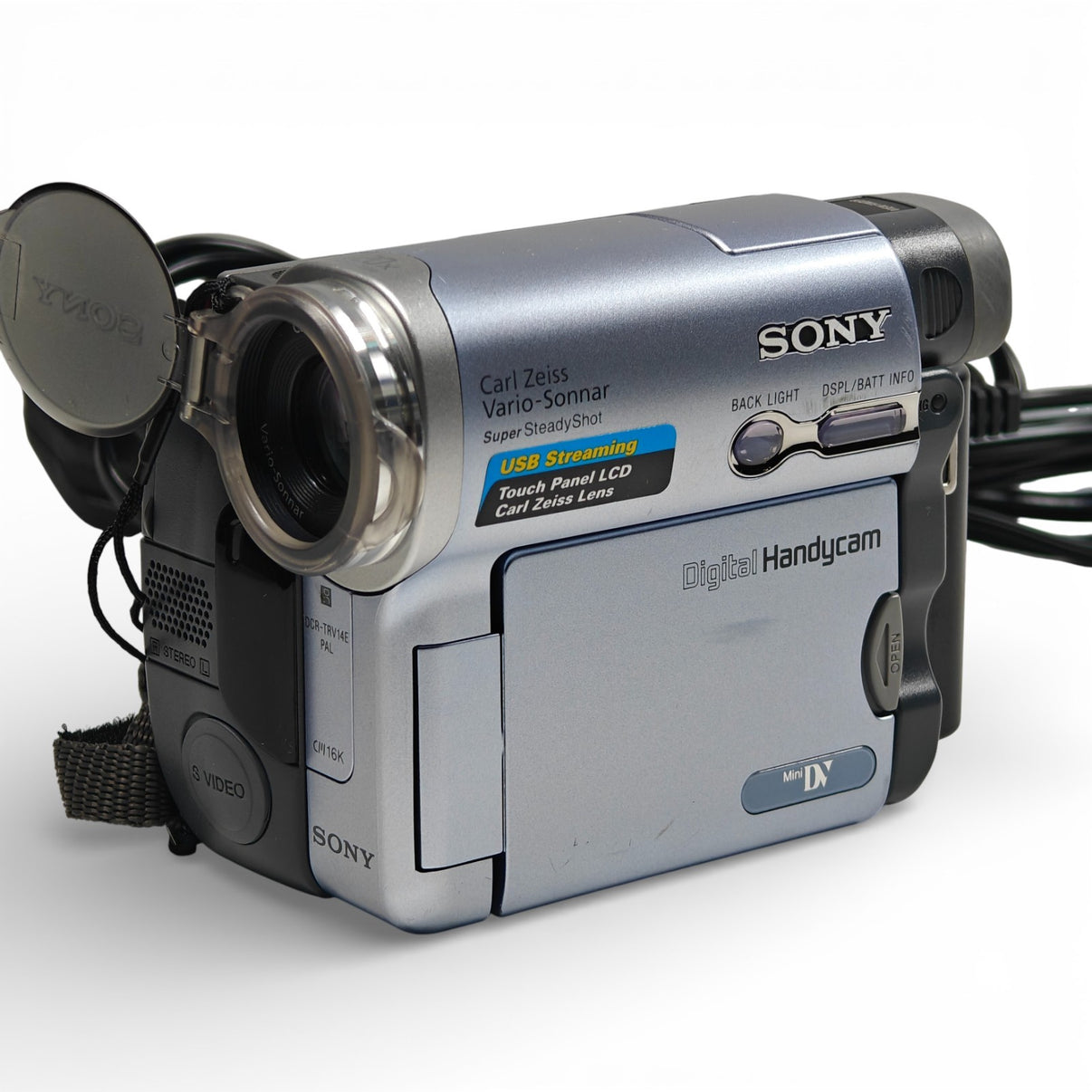 Sony Handycam DCR-TRV14E MiniDV Camcorder NightShot 10x Optical Zoom + Charger - Native Sole Cameras
