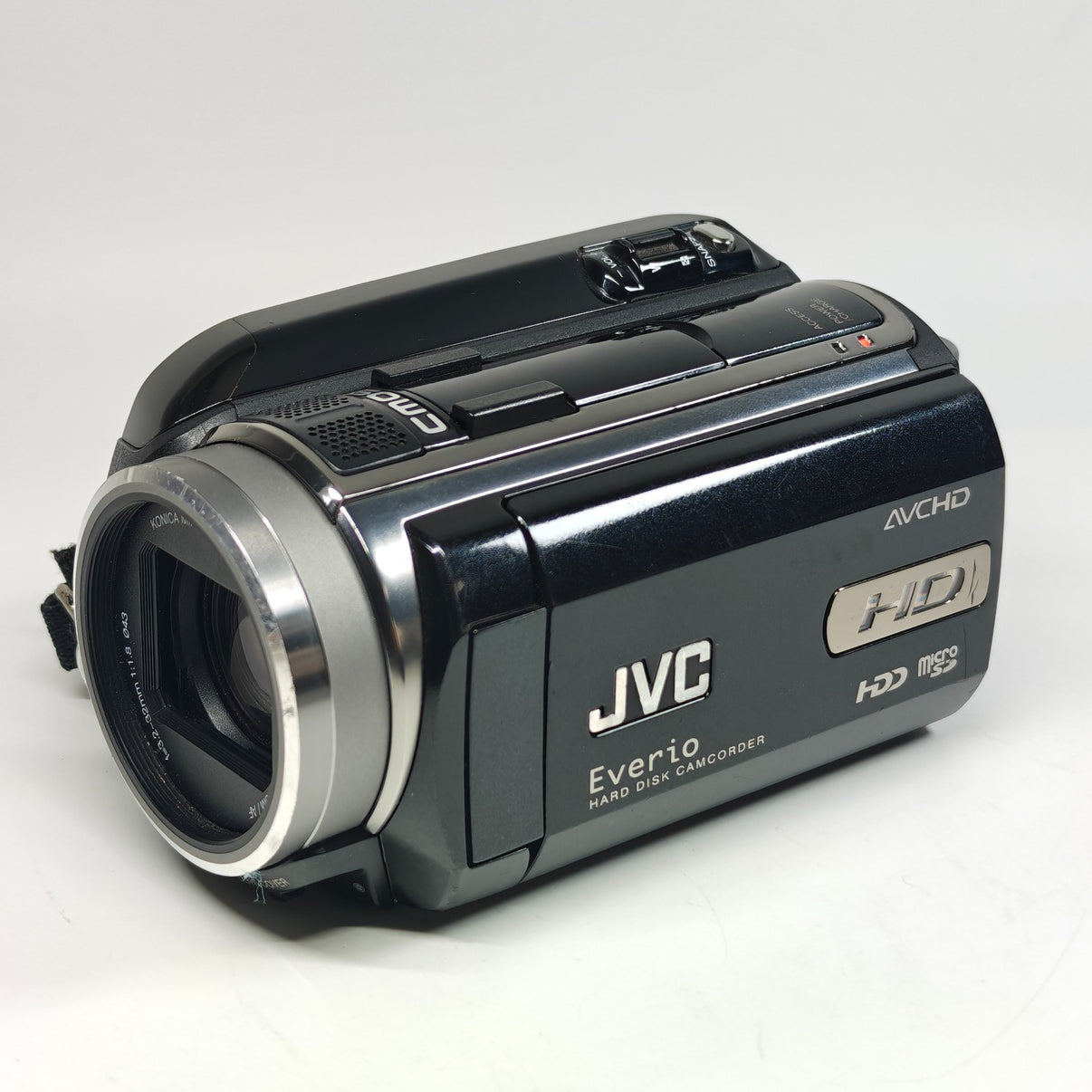 JVC Everio GZ-HD10 Camcorder 40GB HDD High Definition HD CMOS 10x Zoom + Charger - Native Sole Cameras