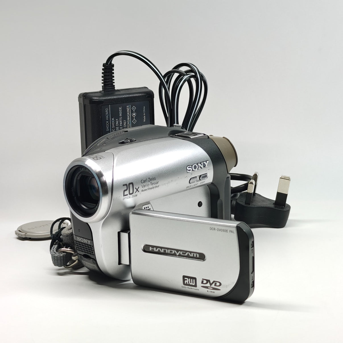 Sony Handycam DCR-DVD92E Camcorder NightShot 20x Zoom DVD Video Camera + Charger - Native Sole Cameras