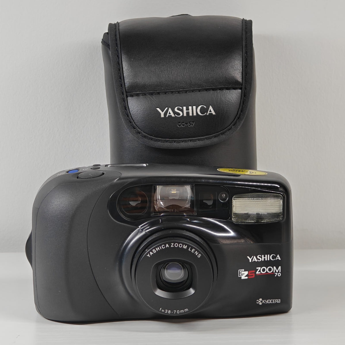 Yashica EZS Zoom 70 Kyocera 35mm Film Camera 38-70mm Lens Point & Shoot 1996 - Native Sole Cameras