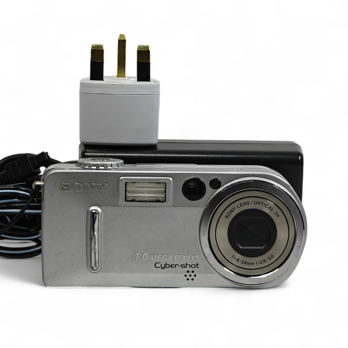 Sony Cyber-shot DSC-P9 Digital Camera Silver 4.0MP 3x Zoom Retro + Charger - Native Sole Cameras