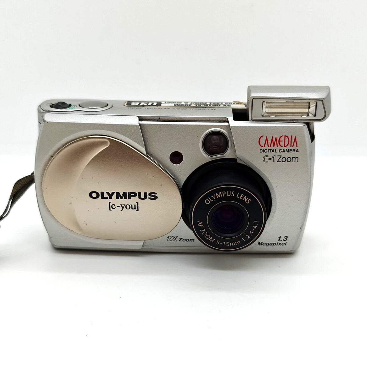 Olympus CAMEDIA C-1 Zoom [c-you] 1.3MP Retro Compact Digital Camera (Silver) - Native Sole Cameras