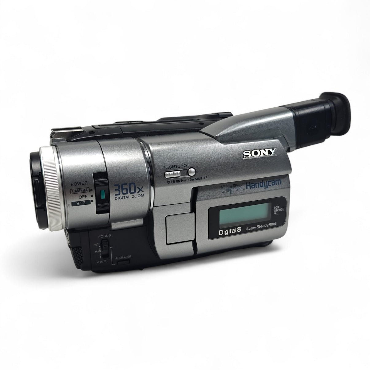 Sony Handycam DCR-TRV110E Digital8 Analogue Camcorder 360x NightShot + Charger - Native Sole Cameras