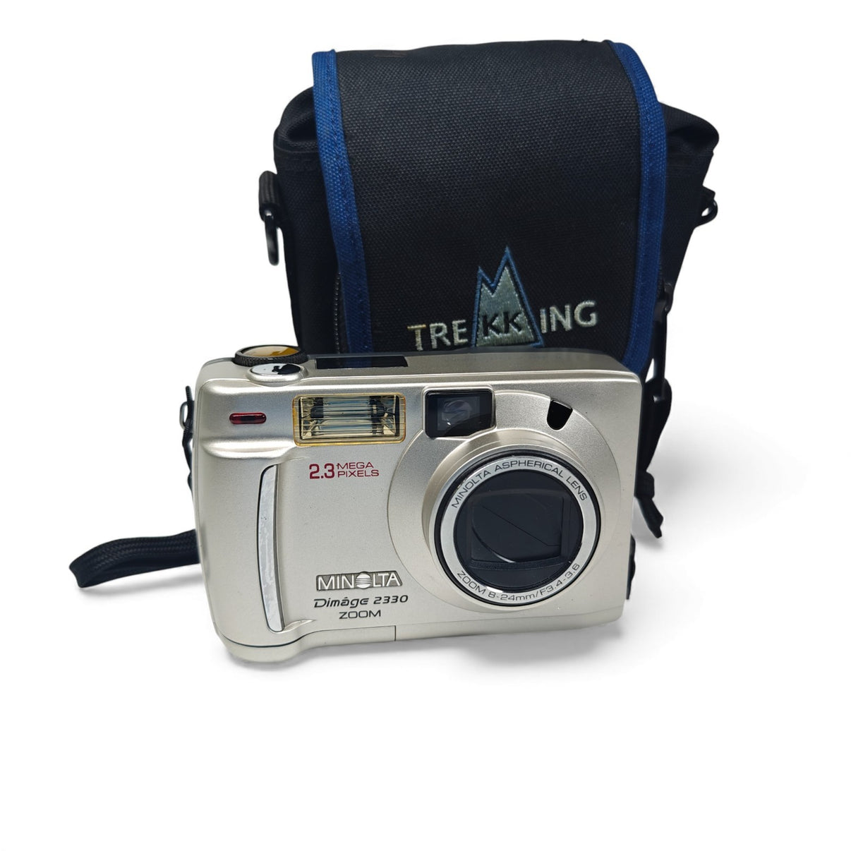 Minolta Dimage 2330 Zoom 2.3MP Digital Camera Retro Digicam with Case - Native Sole Cameras