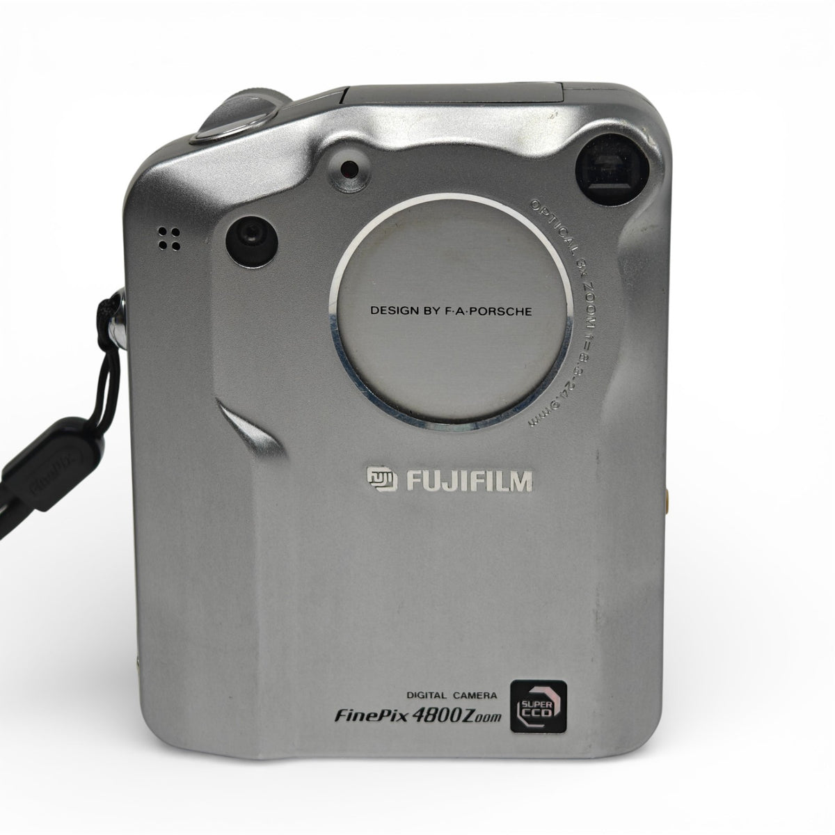Fujifilm FinePix 4800 Zoom Digital Camera Silver 2.4MP Porsche Design + Charger - Native Sole Cameras