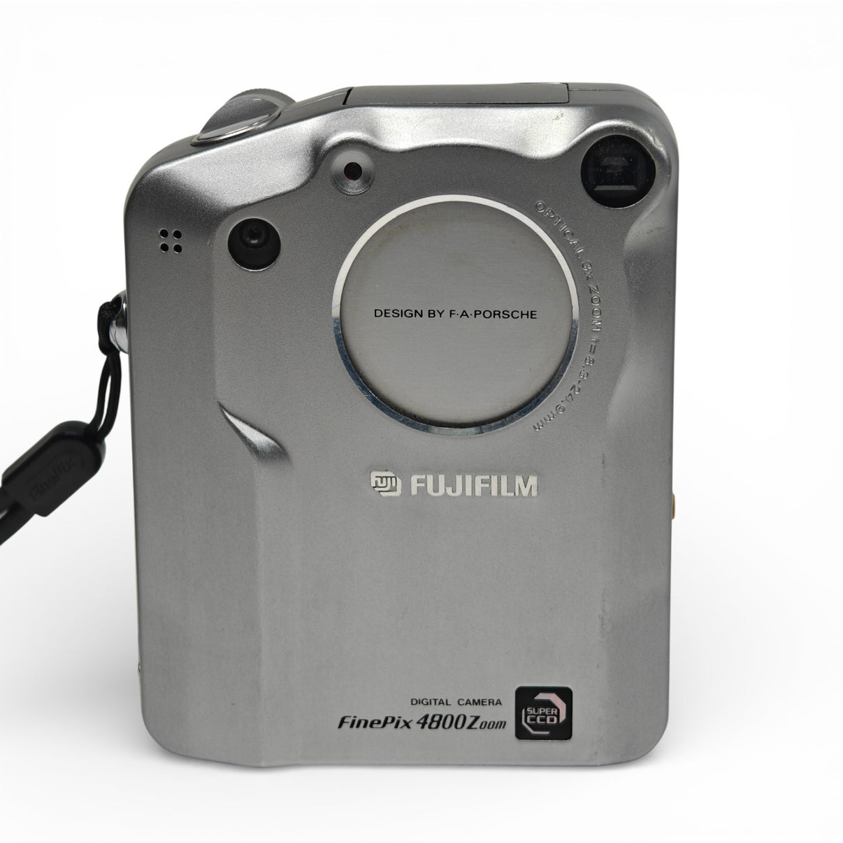 Fujifilm FinePix 4800 Zoom Digital Camera Silver 2.4MP Porsche Design + Charger - Native Sole Cameras
