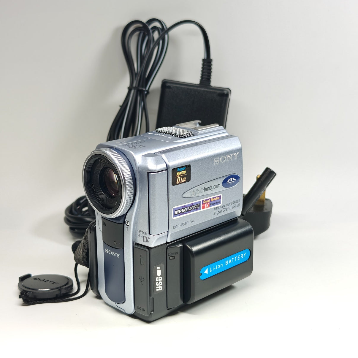 Sony Handycam DCR-PC9E Camcorder NightShot MiniDV Tape Digital Video + Charger - Native Sole Cameras