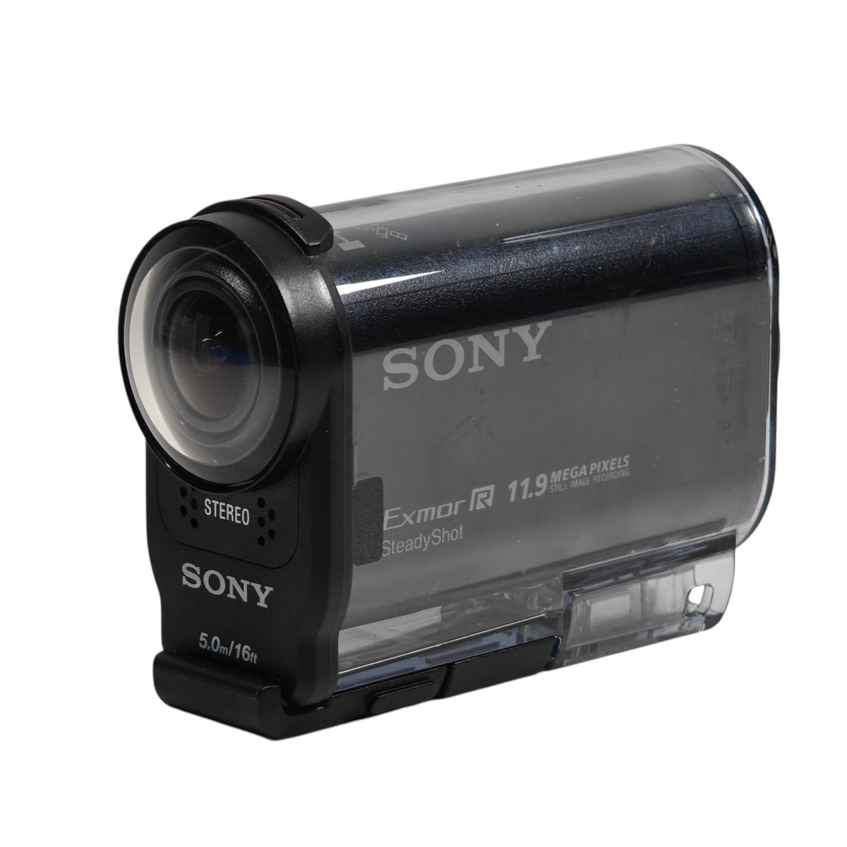 Sony HDR-AS30V Camcorder Exmor R 11.9MP 1080p Wi-Fi GPS Waterproof Action Cam - Native Sole Cameras