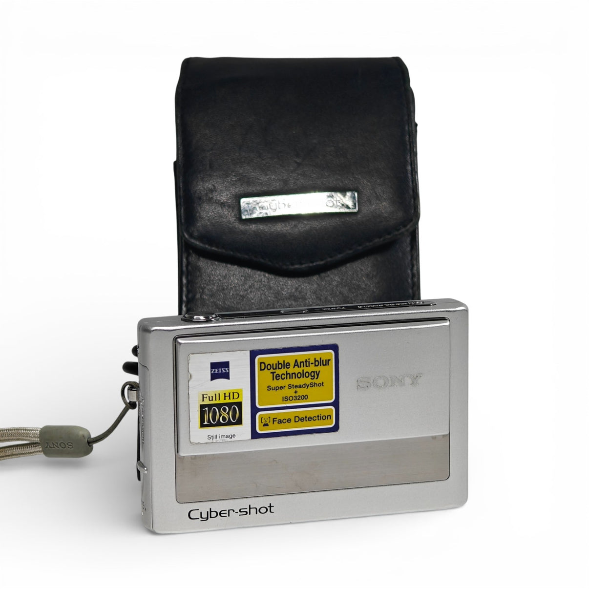 Sony Cyber-shot DSC-T20 8.1MP Digital Camera Silver HD 3x Zoom + Case + Charger - Native Sole Cameras