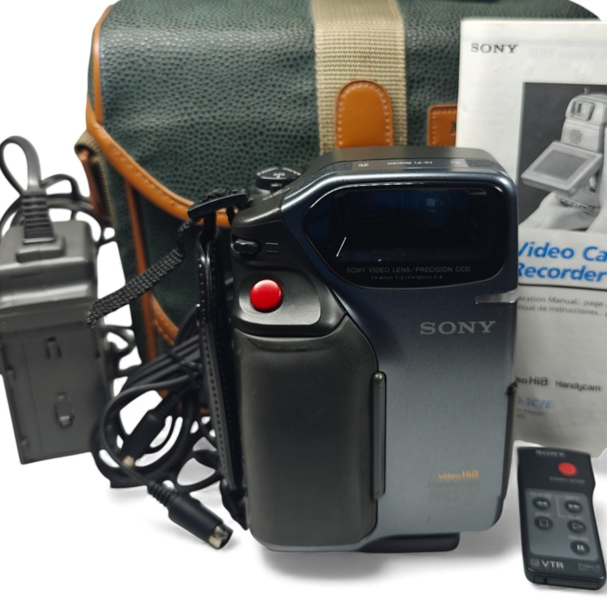 Sony Handycam CCD-SC7E Hi8 Tape Video Camera Precision CCD Rare + Accessories - Native Sole Cameras