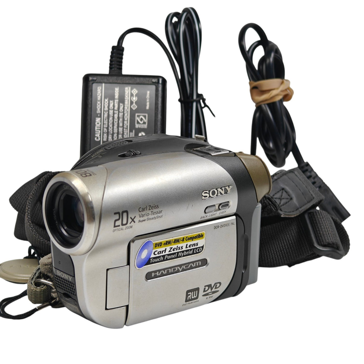 Sony Handycam DCR-DVD92E DVD RW Disc Camcorder 20x Zoom NightShot + Charger - Native Sole Cameras