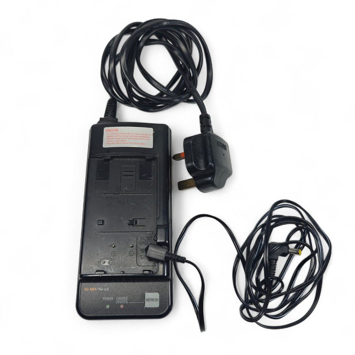Sanyo VAR-S12 Power Adapter Genuine Battery Charger + DC Cable for Camcorders - Native Sole Cameras
