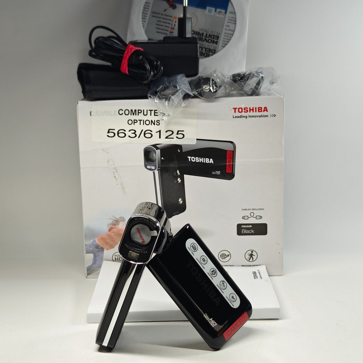 Toshiba Camileo P100 Camcorder Full HD 1080p 3" Touchscreen Video Camera - Boxed - Native Sole Cameras