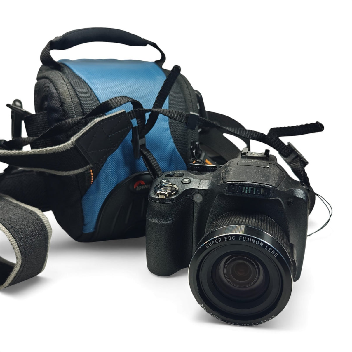 Fujifilm FinePix SL245 Digital Bridge Camera Black 14MP 24x Zoom with Bag - Native Sole Cameras