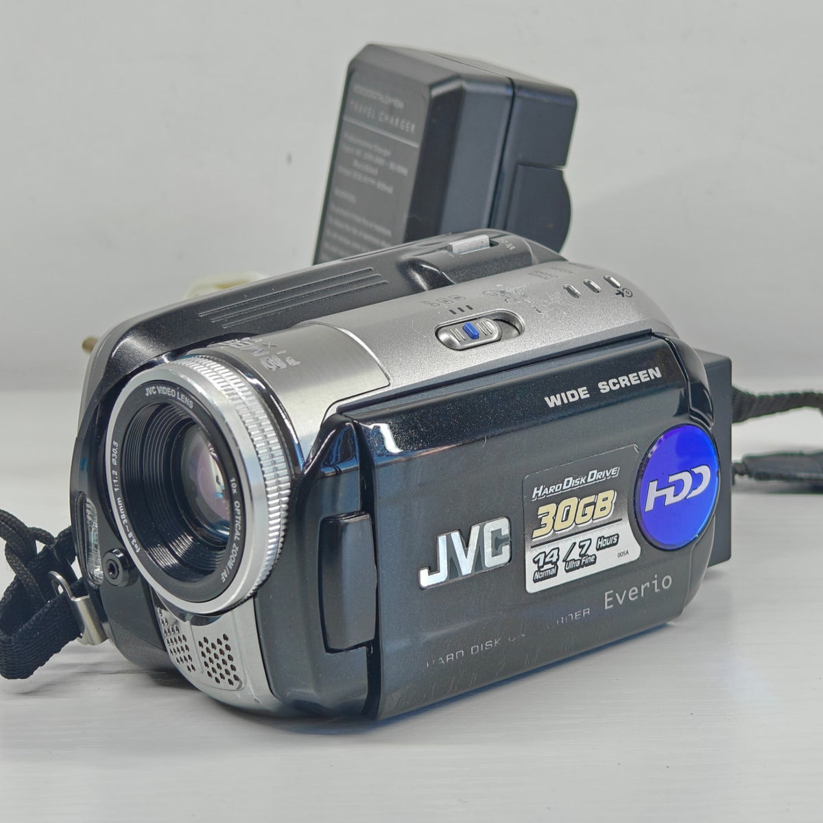 JVC Everio GZ-MG77 Camcorder 30GB HDD 10x Optical Zoom Video Camera + Charger - Native Sole Cameras