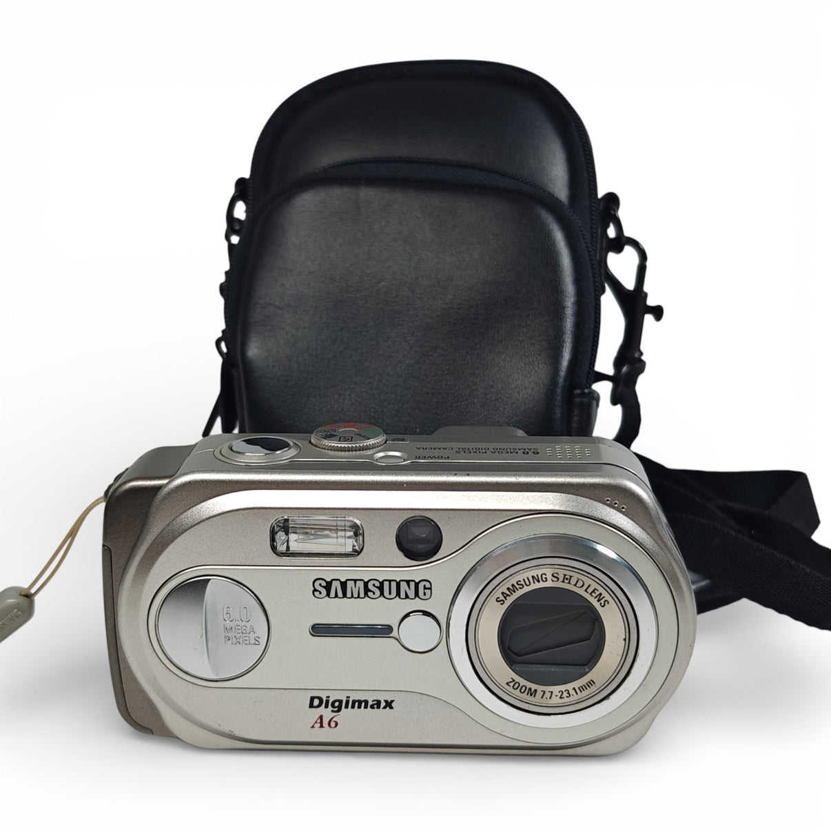 Samsung Digimax A6 6MP Digital Camera 3x Zoom Compact Retro Digicam + Case - Native Sole Cameras