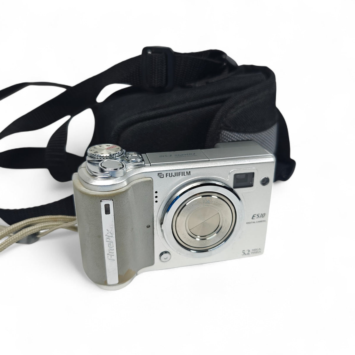 Fujifilm FinePix E510 5.2MP Digital Camera Silver Retro Digicam 2000s - Native Sole Cameras