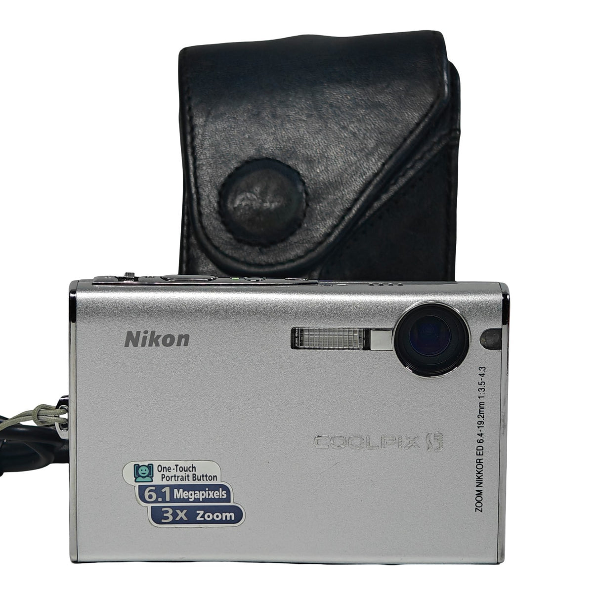 Nikon COOLPIX S9 6.1MP Digital Camera Silver 3x Zoom Digicam + Charger + Case - Native Sole Cameras