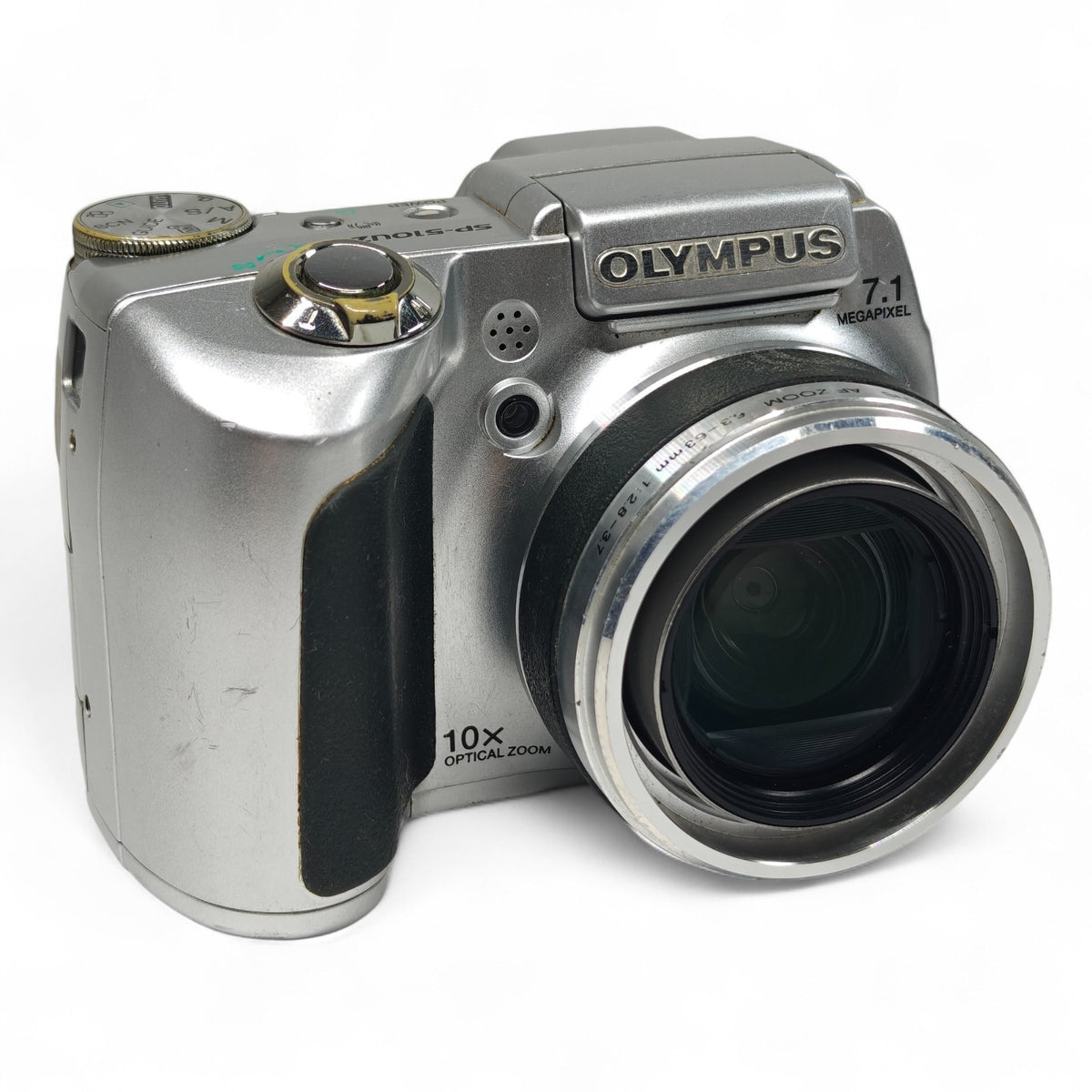 Olympus SP-510 UZ 7.1MP Digital Camera 10x Optical Zoom Silver - Native Sole Cameras