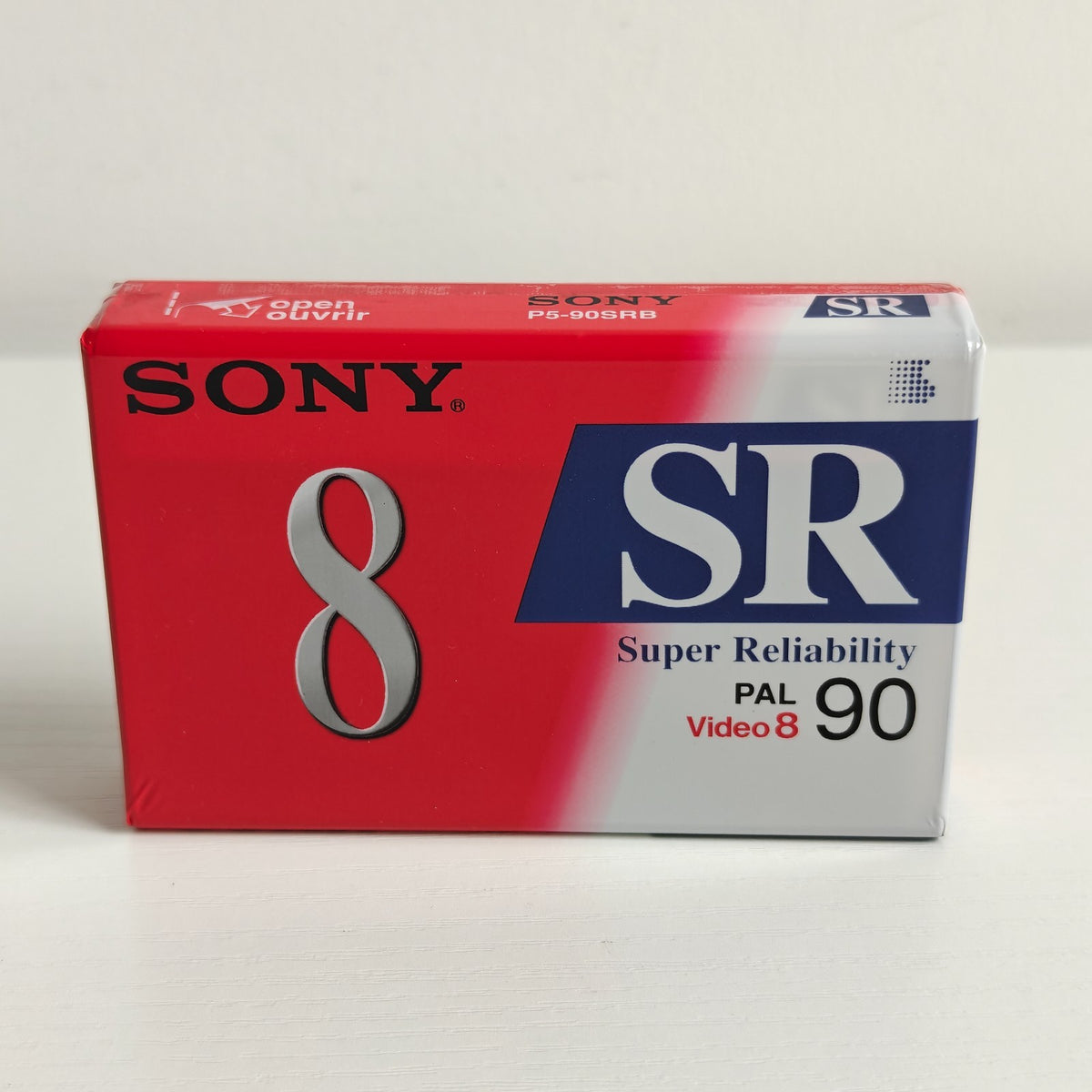 Sony Video8 SR 90 PAL P5-90SR Video Tape Cassette for Camcorders - Native Sole Cameras