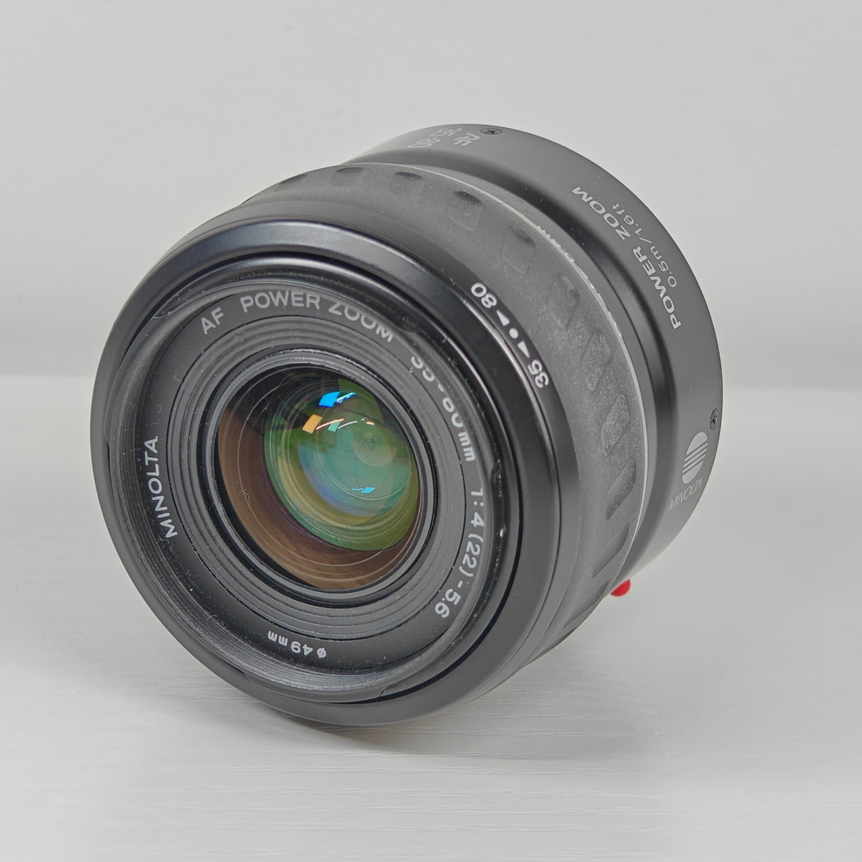 Minolta 35-80mm Auto Focus AF Power Zoom f/4-5.6 Lens for A-Mount Cameras - Native Sole Cameras