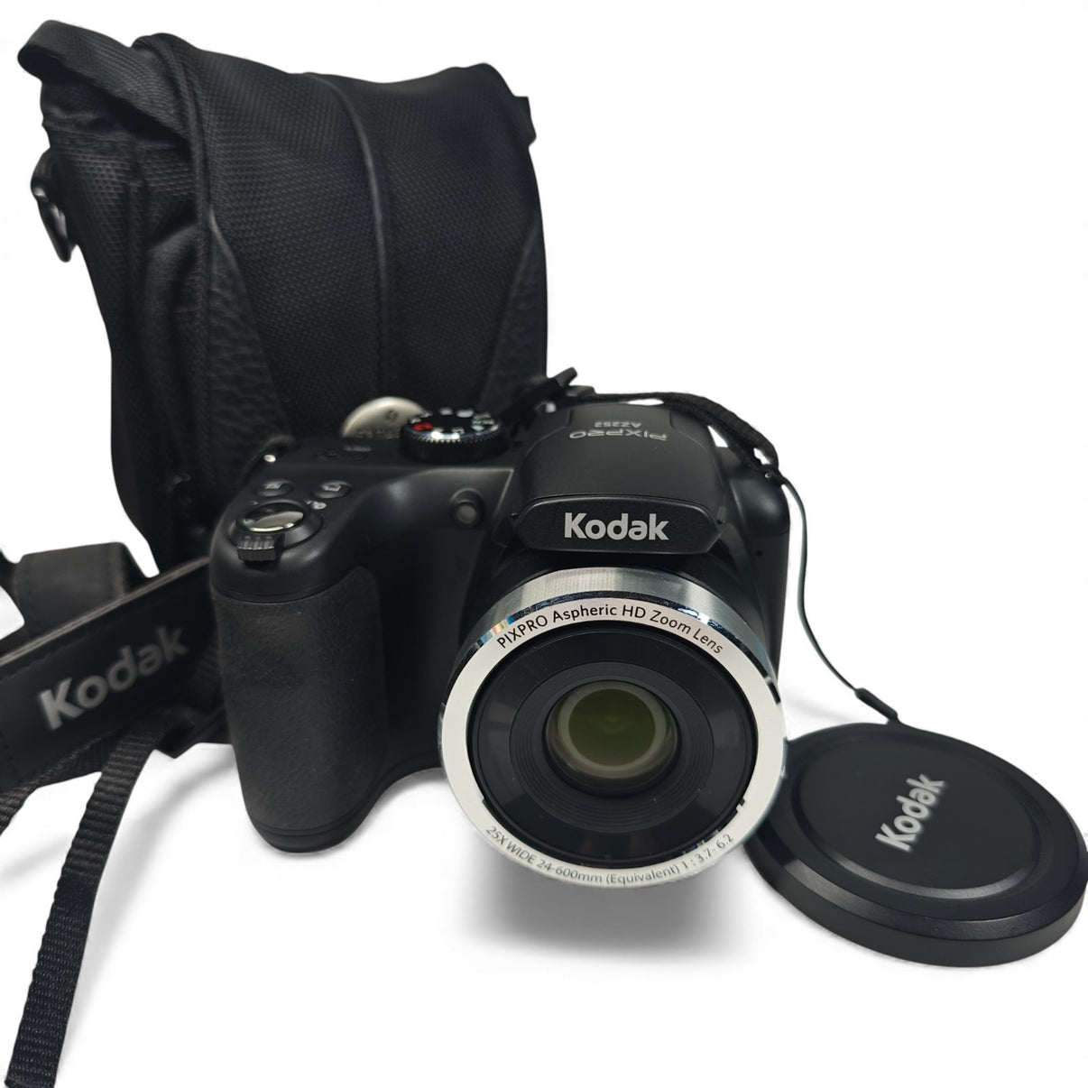 Kodak PIXPRO AZ252 Astro Bridge Digital Camera (Black) 16MP 25x Wide Zoom + Bag - Native Sole Cameras
