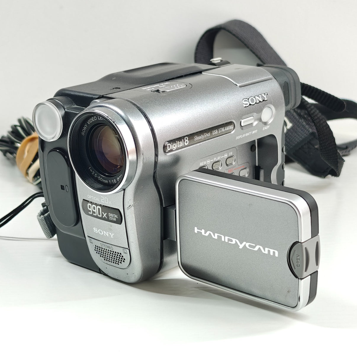 Sony Handycam DCR-TRV285E Digital8 Camcorder 20x Zoom Night Vision Retro Y2K Cam - Native Sole Cameras