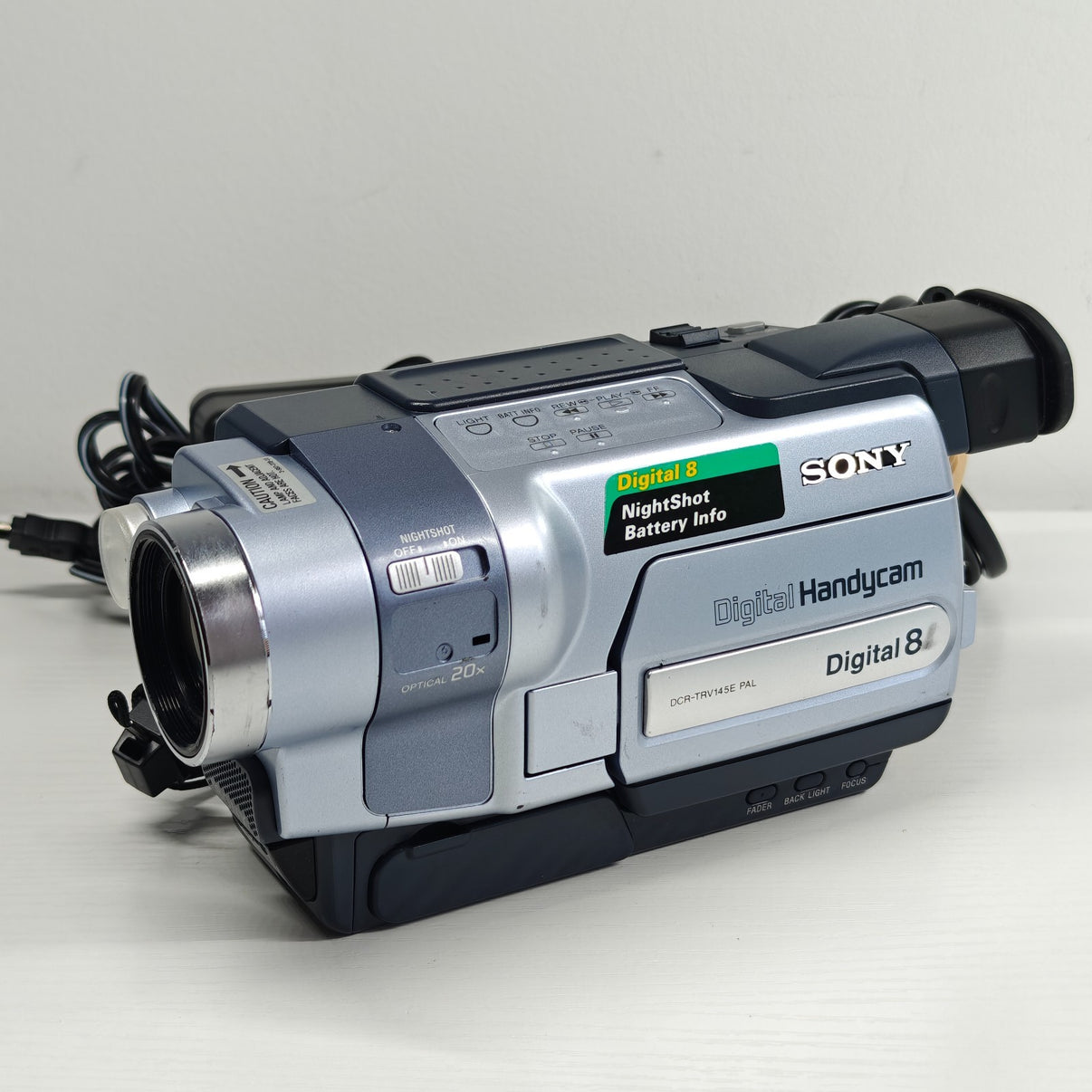 Sony Handycam DCR-TRV145E Digtial8 Camcorder Analogue 560x NightShot + Charger - Native Sole Cameras