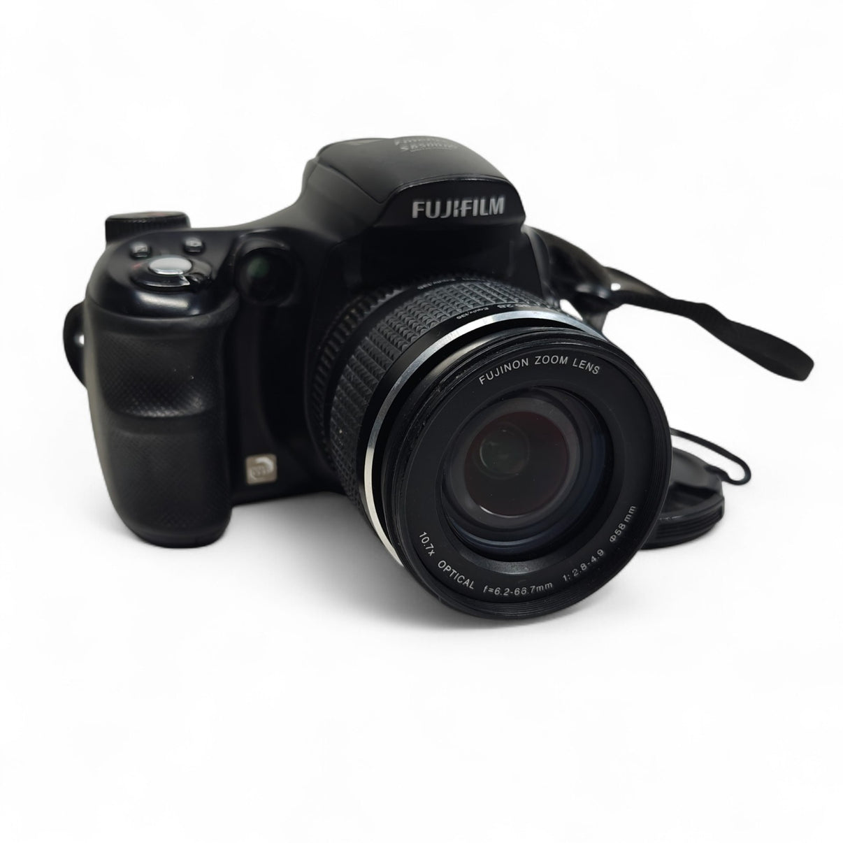 Fujifilm FinePix S6500fd 6.3MP Digital Bridge Camera Black SLR Style 10.7x Zoom - Native Sole Cameras