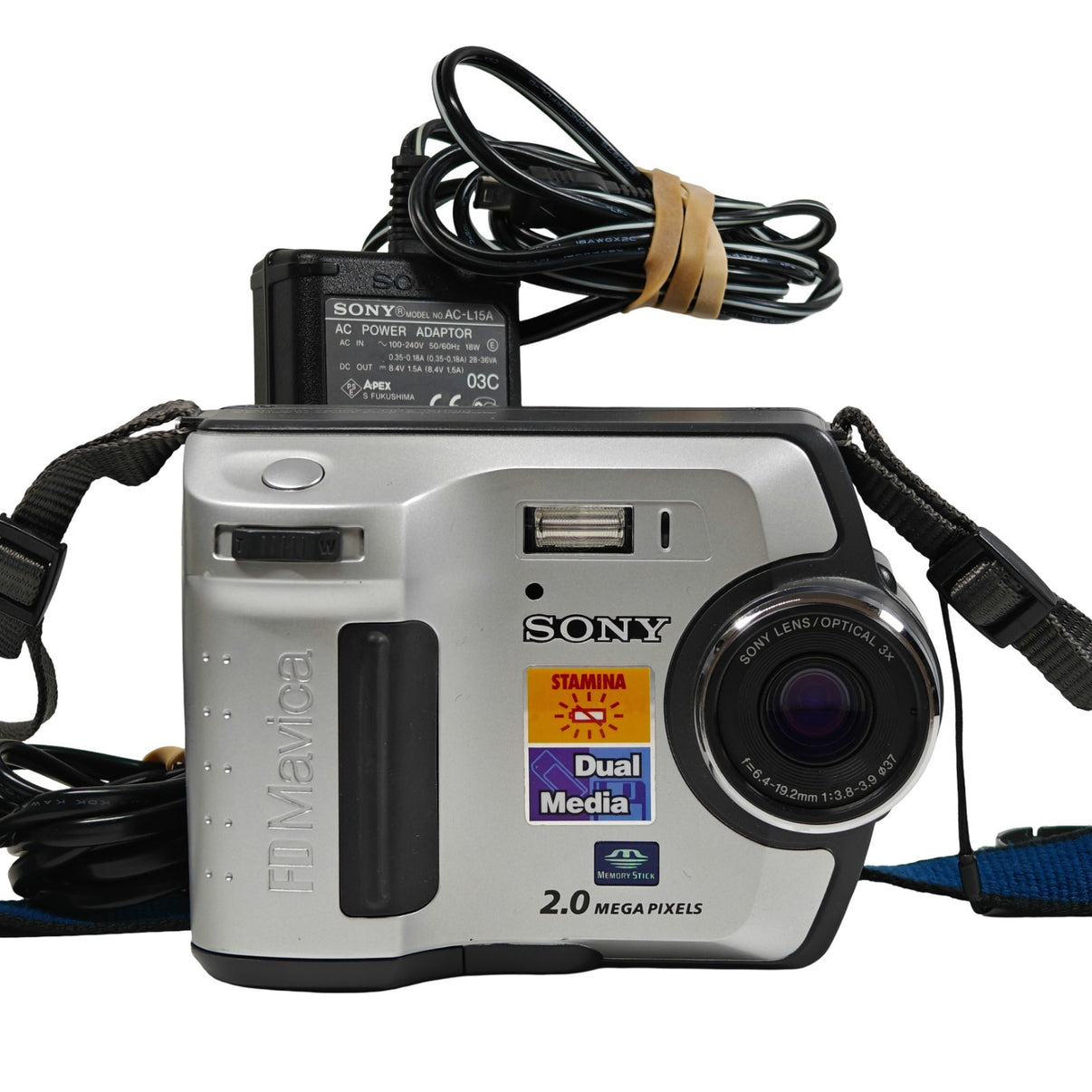 Sony Mavica MVC-FD200 Digital Camera 2.0MP Floppy Disk Retro Digicam + Charger - Native Sole Cameras