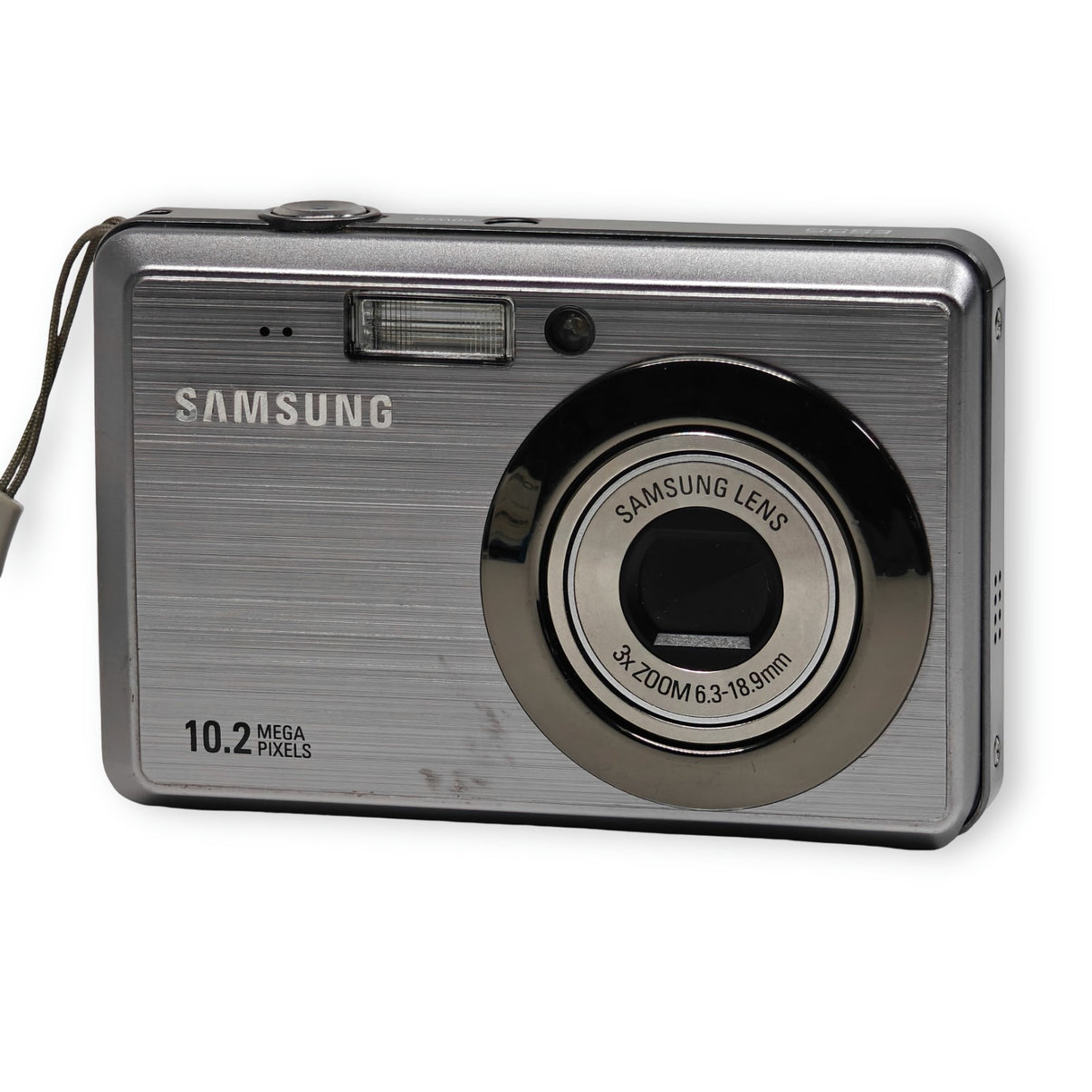Samsung ES55 Compact Digital Camera Silver 10.2MP 3x Optical Zoom + USB Charger - Native Sole Cameras