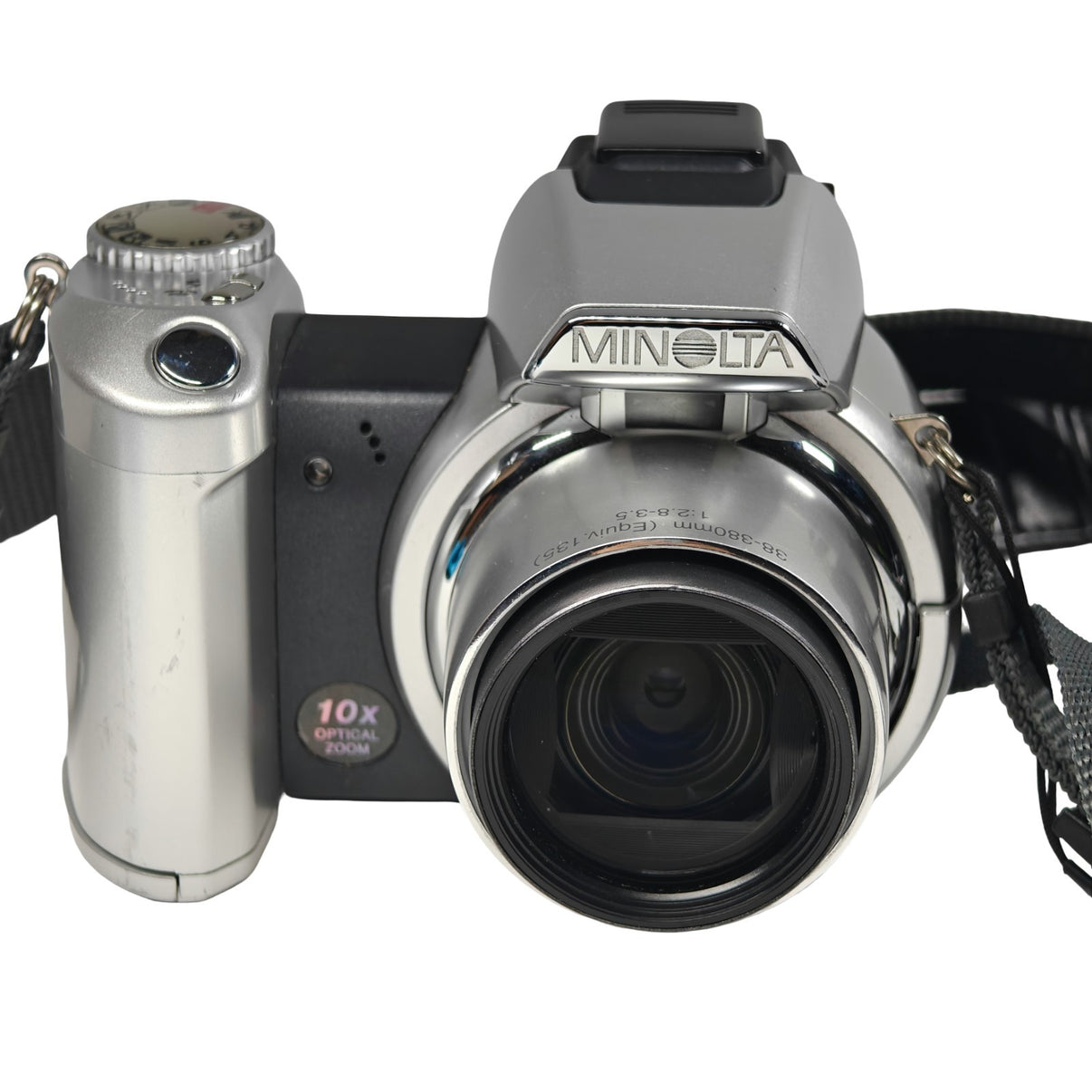 Konica Minolta DiMAGE Z1 3.2MP Digital Camera Silver 10x Zoom Retro Y2K Digicam - Native Sole Cameras