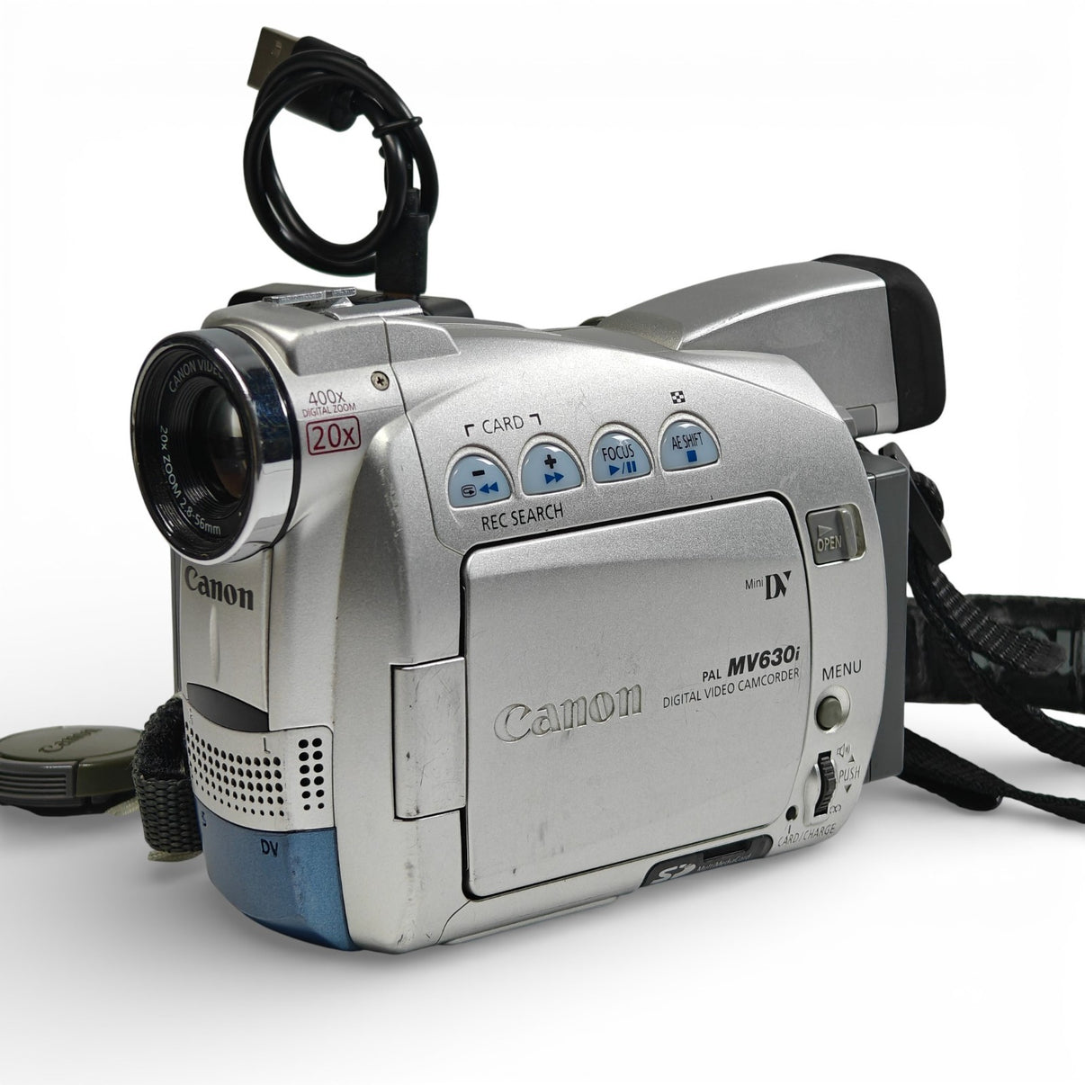 Canon MV630i Camcorder MiniDV 20x Zoom Compact Handheld Video Camera + Charger - Native Sole Cameras