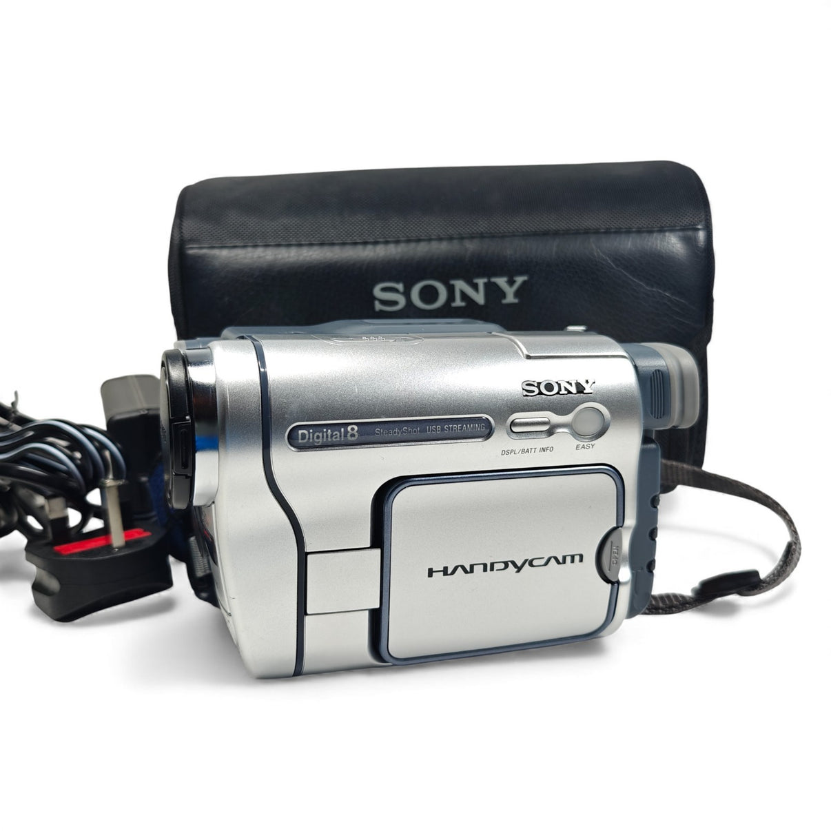 Sony Handycam DCR-TRV255E Camcorder 20x Digital8 Tape Night Vision with Charger - Native Sole Cameras