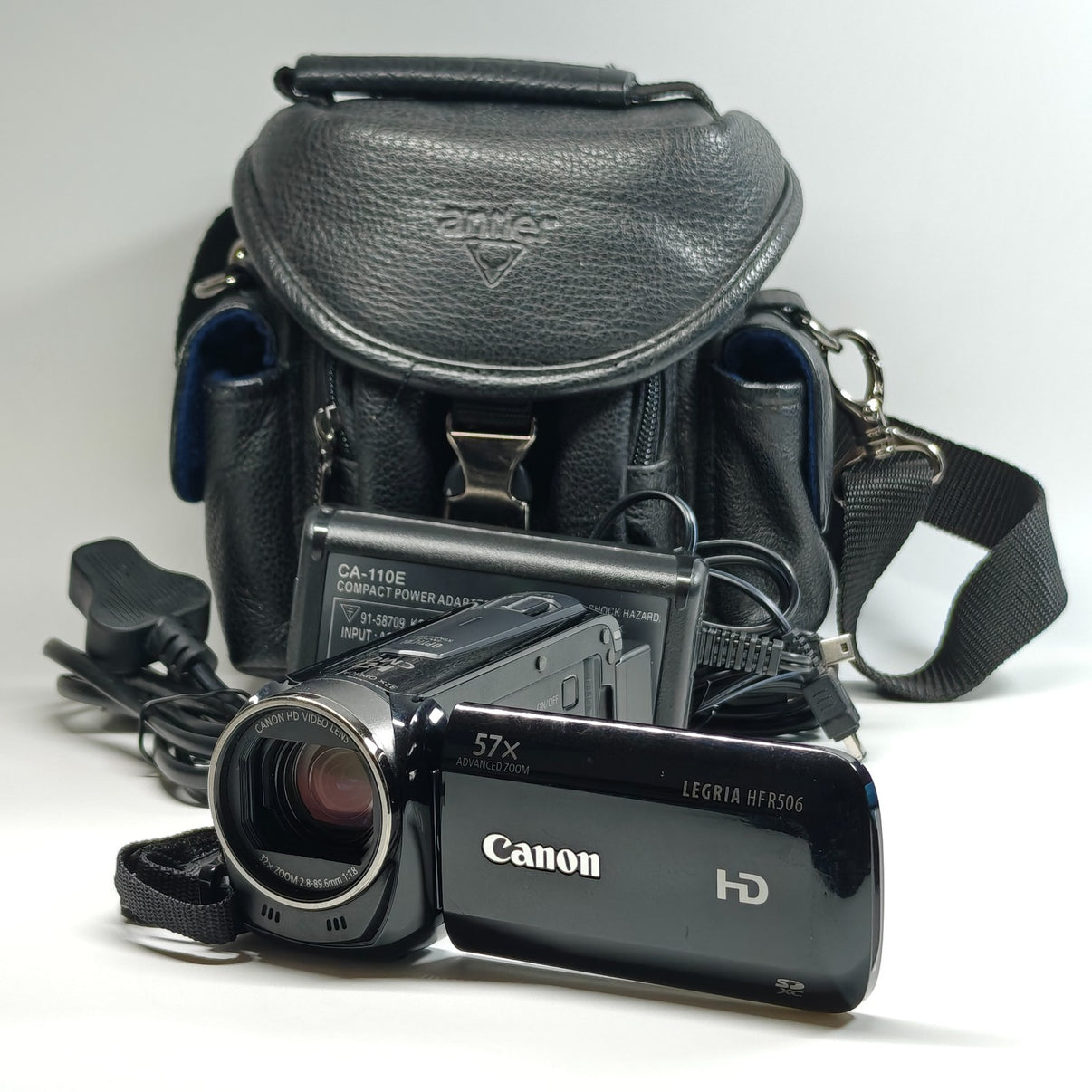 Canon LEGRIA HF R506 Camcorder Full HD 1080p CMOS 57x Zoom + Charger & Bag - Native Sole Cameras