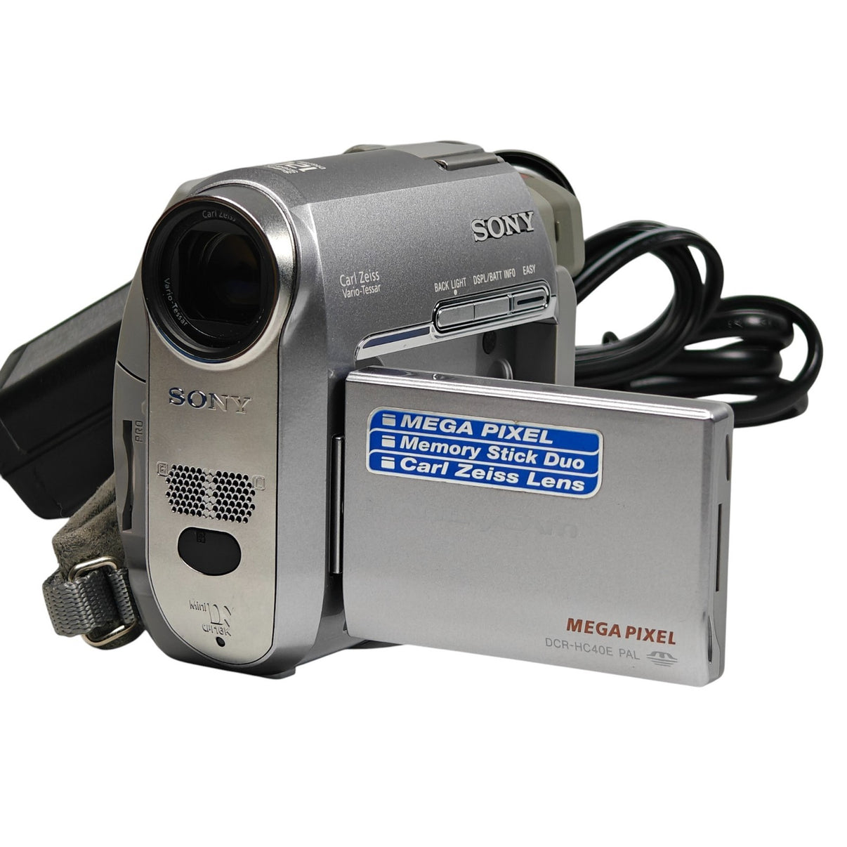 Sony Handycam DCR-HC40E MiniDV Camcorder 120x Carl Zeiss NightShot + Charger - Native Sole Cameras