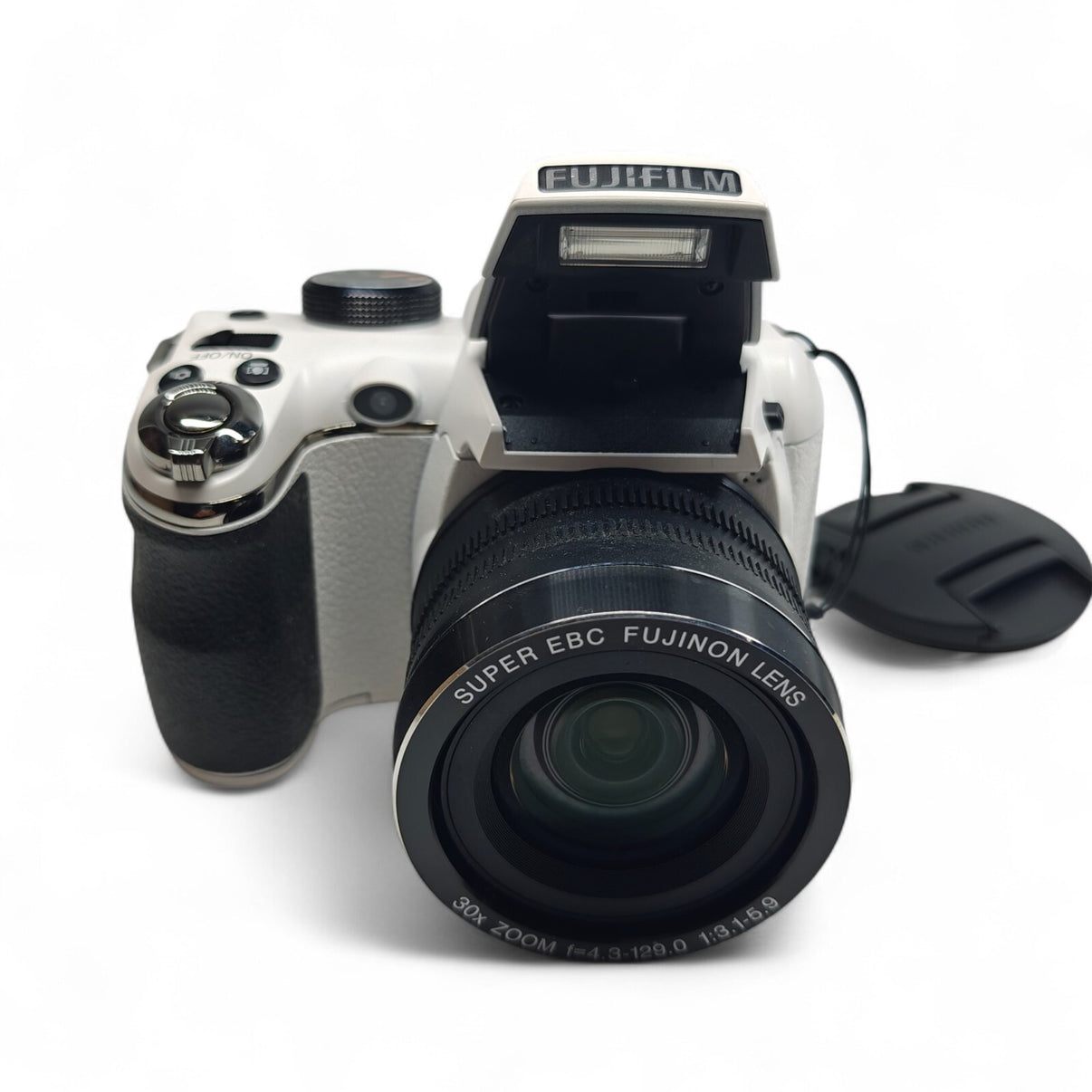 Fujifilm FinePix S4500 14.0MP Digital Bridge Camera (White) 30x Wide Zoom - READ.