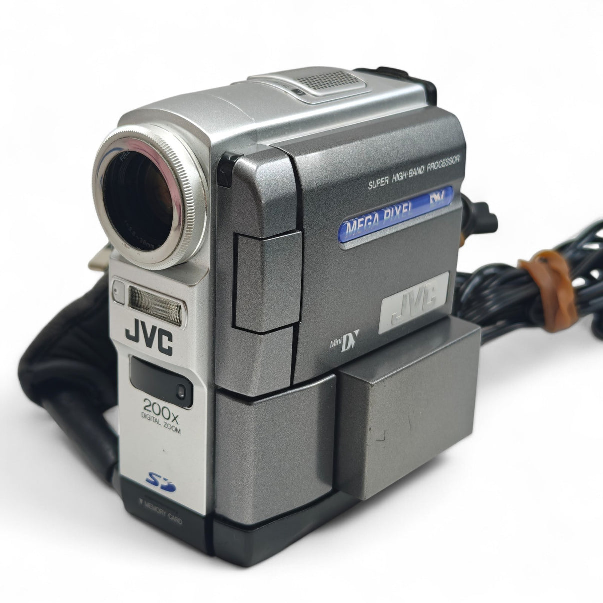 JVC GR-DVX707 Camcorder Grey 1.02MP 10x 2002 Retro MiniDV Video Camera - Native Sole Cameras