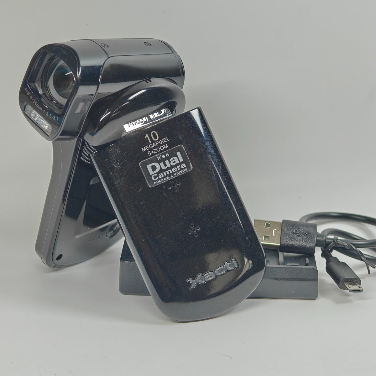 Sanyo Xacti VPC-CG20 Camcorder Full HD 10MP 5x Zoom Compact Camera + Charger - Native Sole Cameras